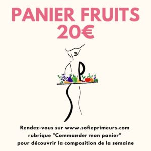 Panier FRUITS